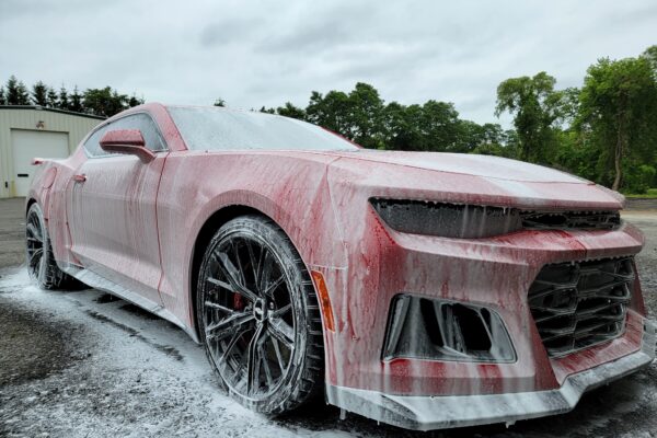 A stunning Chevrolet Camaro undergoing our Basic Detail Package