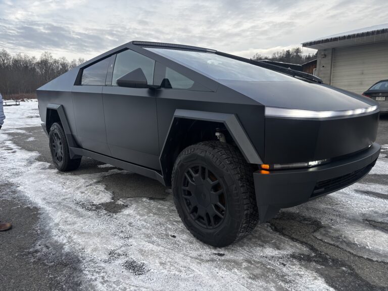 Matte Black PPF Wrap